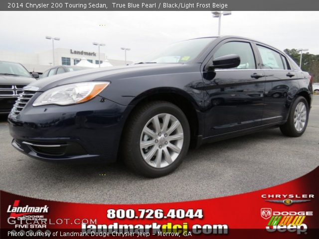 2014 Chrysler 200 Touring Sedan in True Blue Pearl