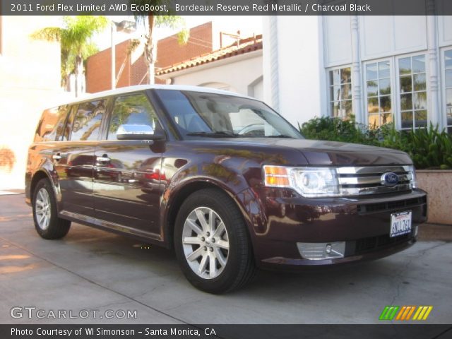2011 Ford Flex Limited AWD EcoBoost in Bordeaux Reserve Red Metallic