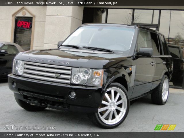2005 Land Rover Range Rover HSE in Java Black Pearl