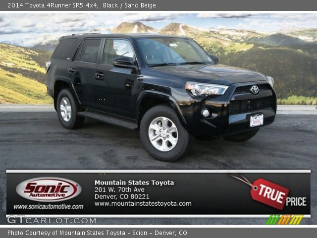 2014 Toyota 4Runner SR5 4x4 in Black