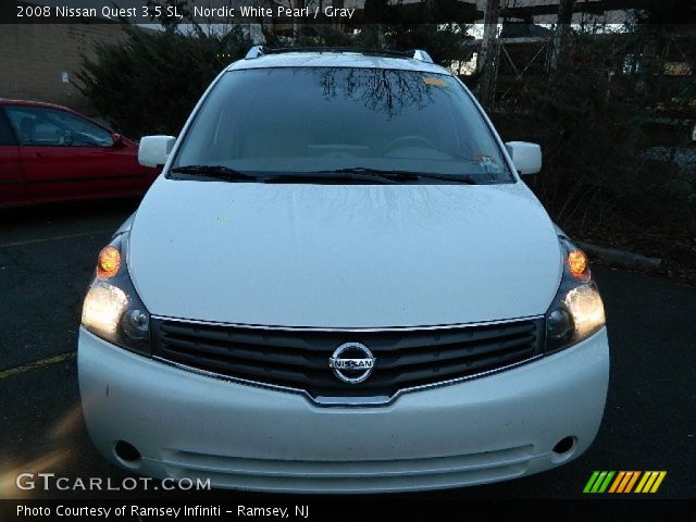2008 Nissan Quest 3.5 SL in Nordic White Pearl