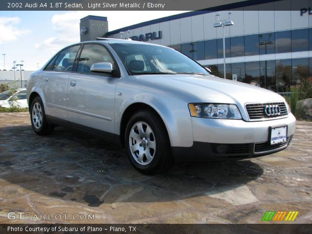 2002 Audi A4 1.8T Sedan in Light Silver Metallic