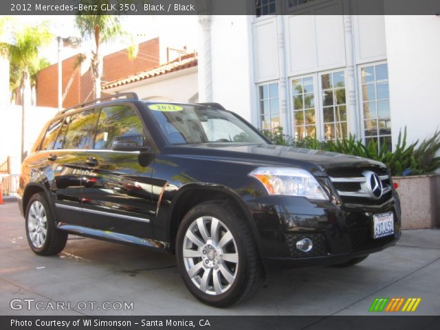 2012 Mercedes-Benz GLK 350 in Black
