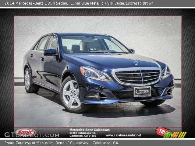 2014 Mercedes-Benz E 350 Sedan in Lunar Blue Metallic