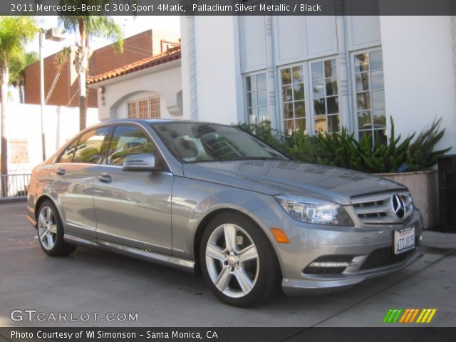 2011 Mercedes-Benz C 300 Sport 4Matic in Palladium Silver Metallic