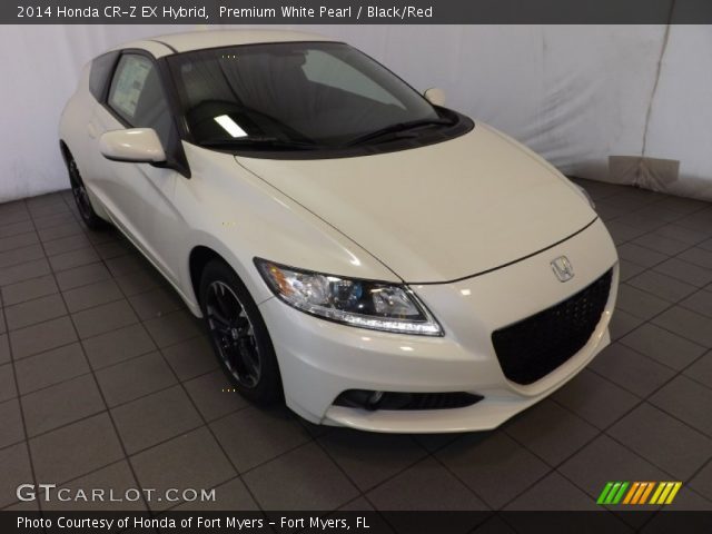 2014 Honda CR-Z EX Hybrid in Premium White Pearl