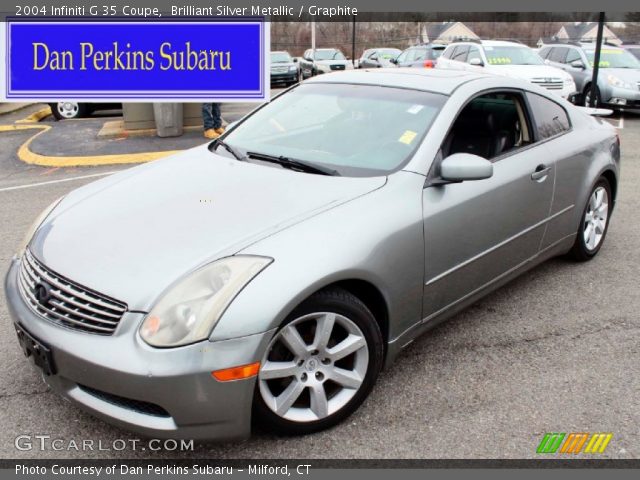 2004 Infiniti G 35 Coupe in Brilliant Silver Metallic