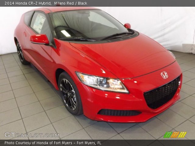 2014 Honda CR-Z Hybrid in Milano Red