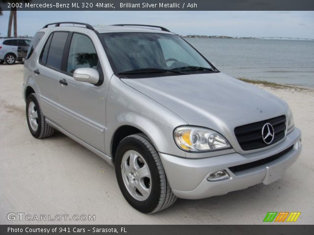 2002 Mercedes-Benz ML 320 4Matic in Brilliant Silver Metallic