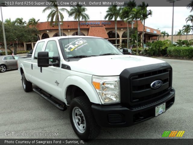 2013 Ford F250 Super Duty XL Crew Cab 4x4 in Oxford White