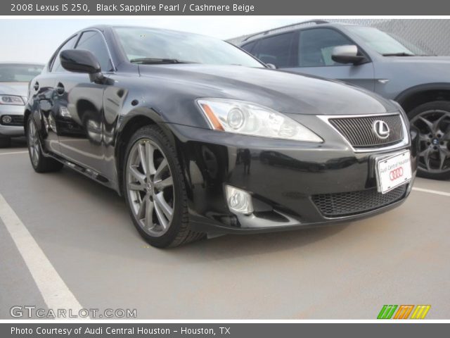 2008 Lexus IS 250 in Black Sapphire Pearl