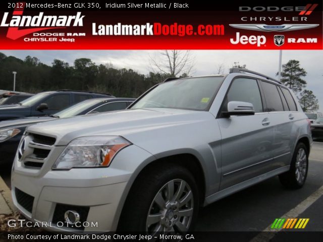 2012 Mercedes-Benz GLK 350 in Iridium Silver Metallic
