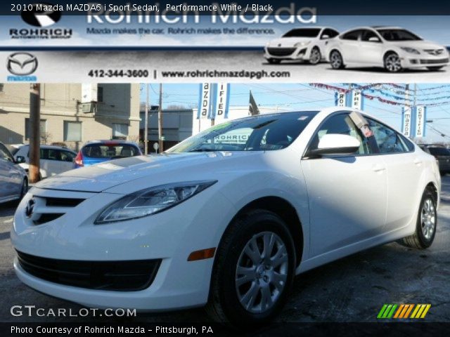 2010 Mazda MAZDA6 i Sport Sedan in Performance White