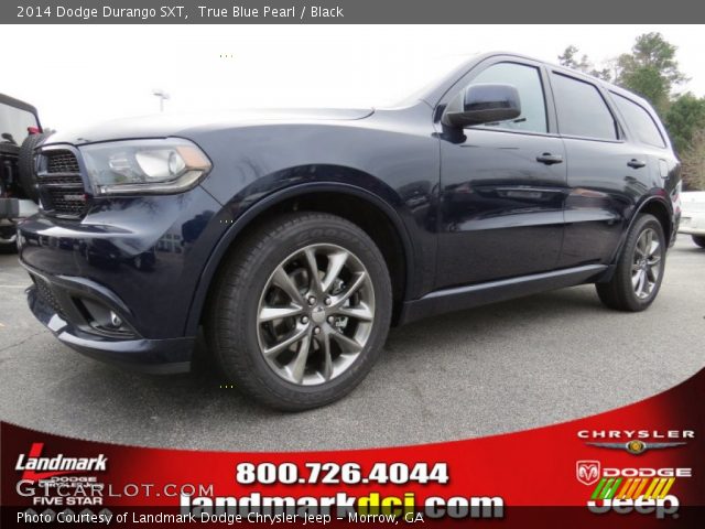 2014 Dodge Durango SXT in True Blue Pearl