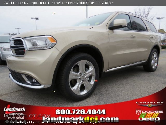 2014 Dodge Durango Limited in Sandstone Pearl