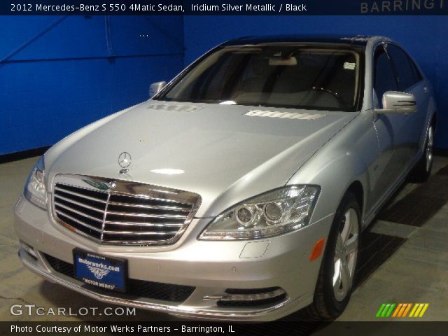 2012 Mercedes-Benz S 550 4Matic Sedan in Iridium Silver Metallic