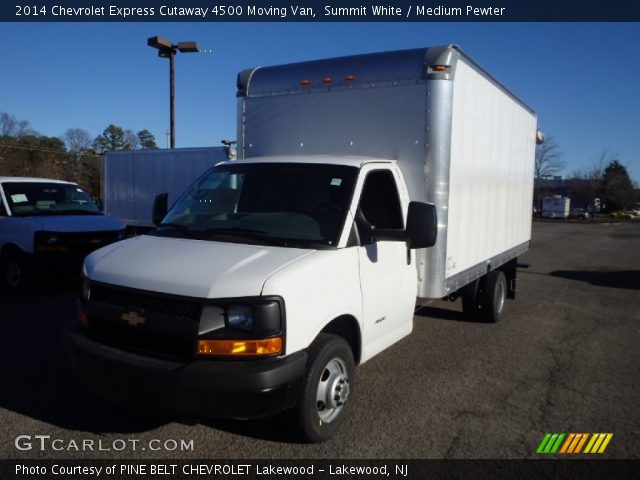 2014 Chevrolet Express Cutaway 4500 Moving Van in Summit White