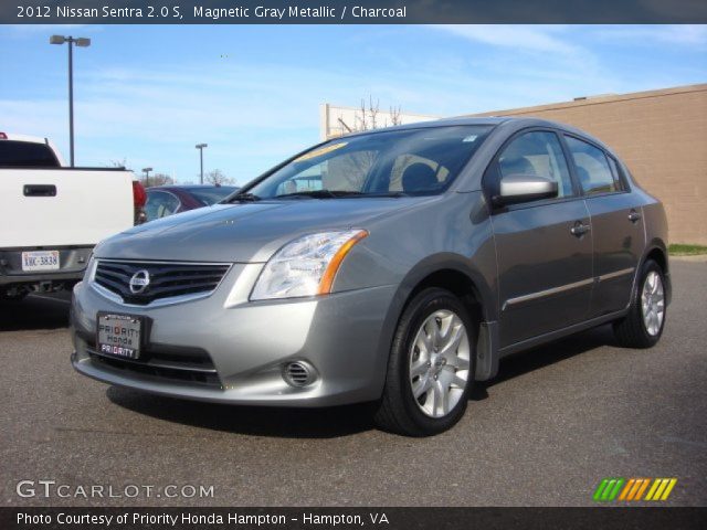 2012 Nissan Sentra 2.0 S in Magnetic Gray Metallic