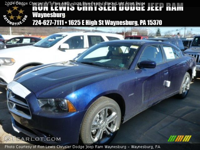 2014 Dodge Charger R/T Plus AWD in Jazz Blue Pearl
