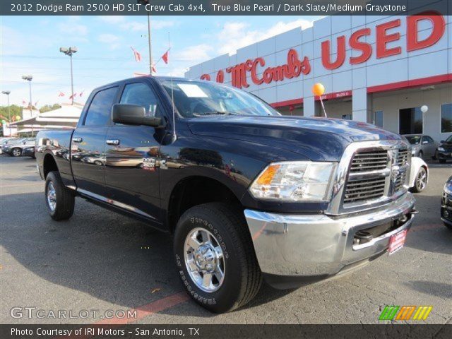 2012 Dodge Ram 2500 HD SLT Crew Cab 4x4 in True Blue Pearl