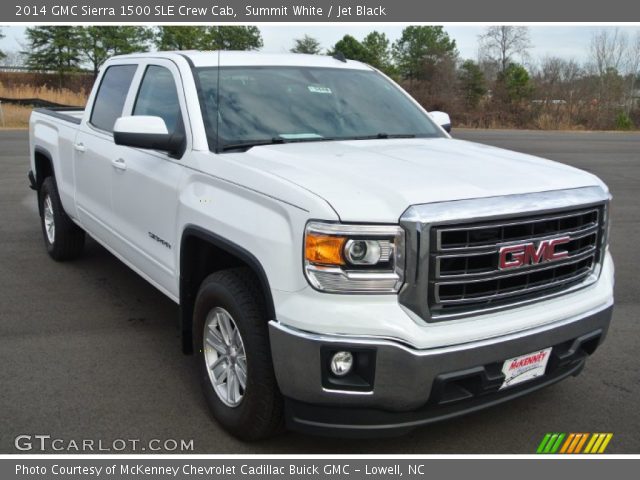 2014 GMC Sierra 1500 SLE Crew Cab in Summit White