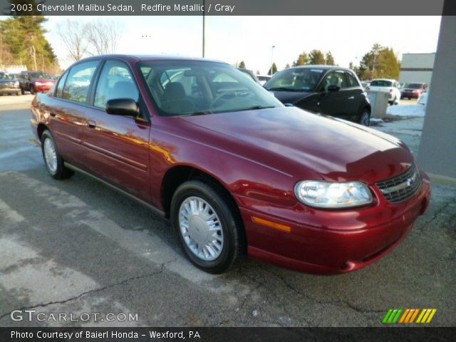 2003 Chevrolet Malibu Sedan in Redfire Metallic