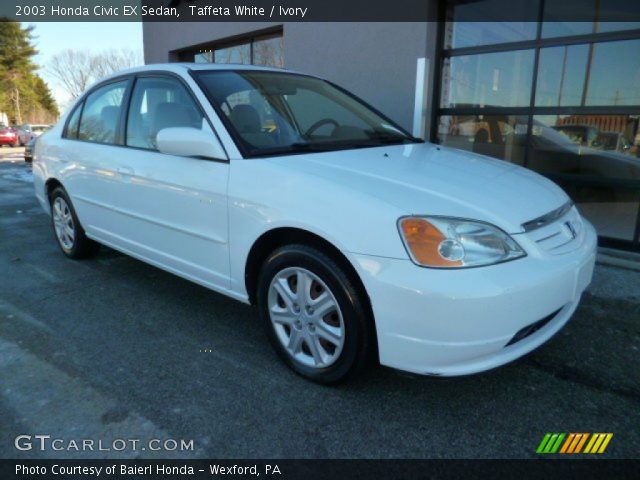 2003 Honda Civic EX Sedan in Taffeta White