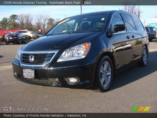 2008 Honda Odyssey Touring in Nighthawk Black Pearl