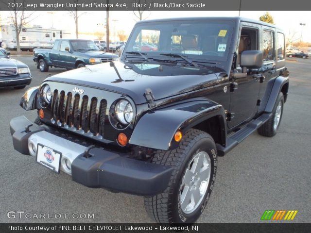 2012 Jeep Wrangler Unlimited Sahara 4x4 in Black