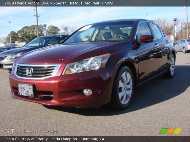 2009 Honda accord basque red pearl