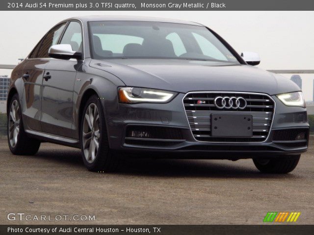 2014 Audi S4 Premium plus 3.0 TFSI quattro in Monsoon Gray Metallic