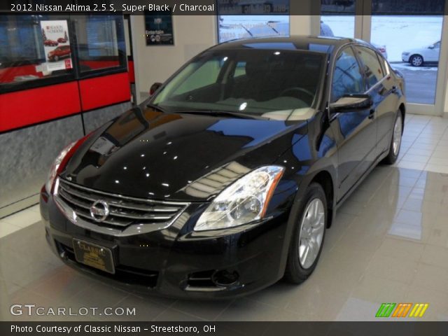 2012 Nissan Altima 2.5 S in Super Black