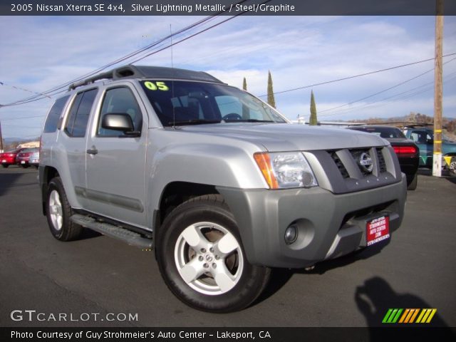 2005 Nissan Xterra SE 4x4 in Silver Lightning Metallic