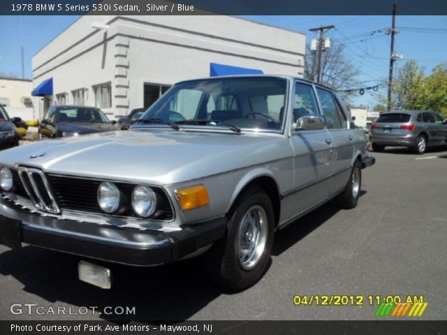 1978 BMW 5 Series 530i Sedan in Silver