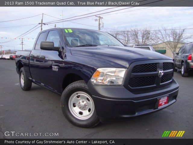 2013 Ram 1500 Tradesman Quad Cab in True Blue Pearl