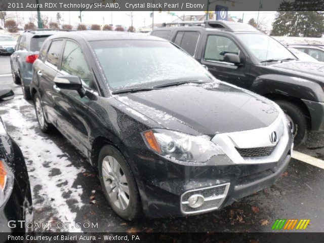 2011 Acura RDX Technology SH-AWD in Crystal Black Pearl