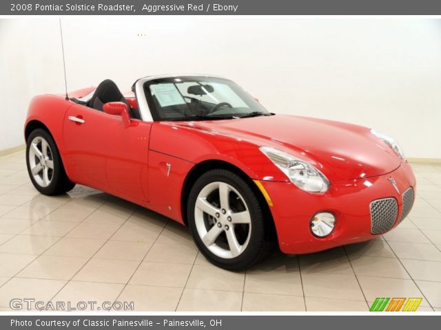 2008 Pontiac Solstice Roadster in Aggressive Red