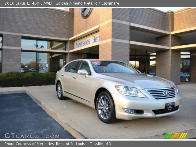 2010 Lexus LS 460 L AWD in Golden Almond Metallic