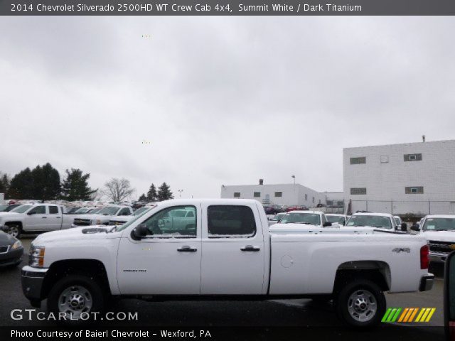 2014 Chevrolet Silverado 2500HD WT Crew Cab 4x4 in Summit White