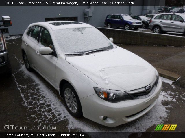 2011 Subaru Impreza 2.5i Premium Wagon in Satin White Pearl