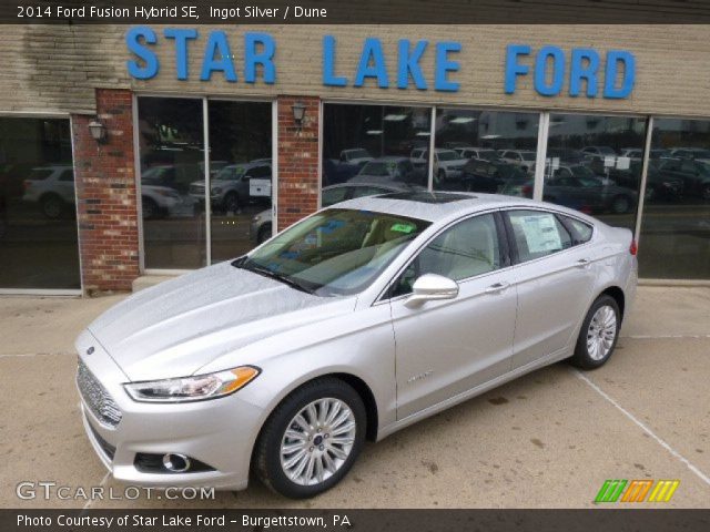 2014 Ford Fusion Hybrid SE in Ingot Silver