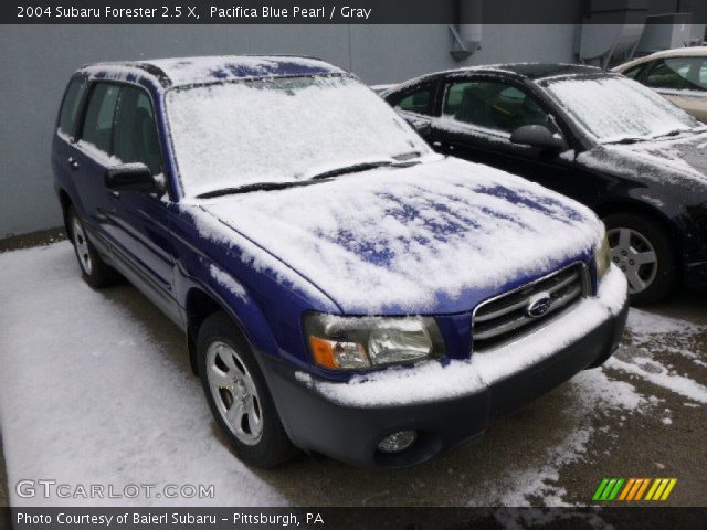 2004 Subaru Forester 2.5 X in Pacifica Blue Pearl