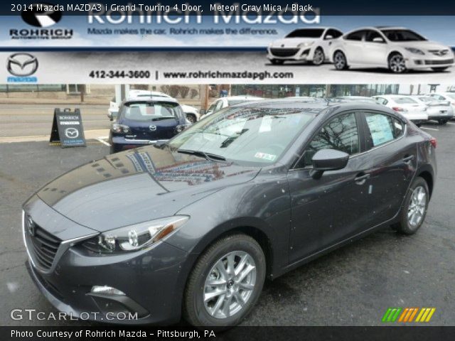 2014 Mazda MAZDA3 i Grand Touring 4 Door in Meteor Gray Mica