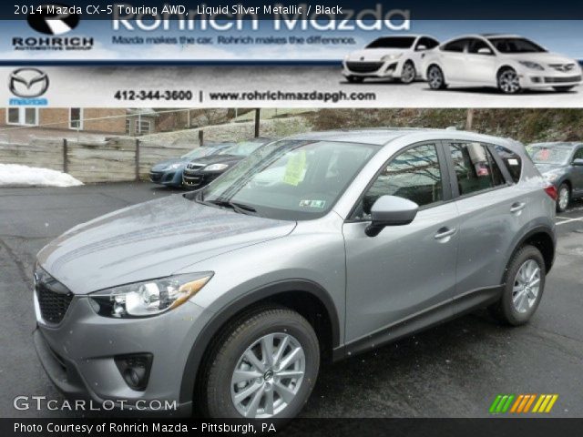 2014 Mazda CX-5 Touring AWD in Liquid Silver Metallic