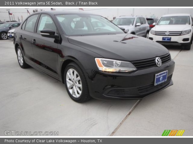 2011 Volkswagen Jetta SE Sedan in Black