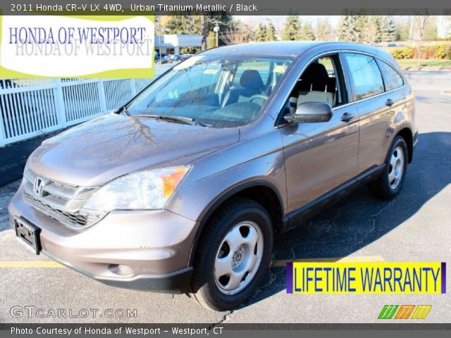 2011 Honda CR-V LX 4WD in Urban Titanium Metallic