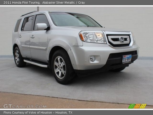 2011 Honda Pilot Touring in Alabaster Silver Metallic