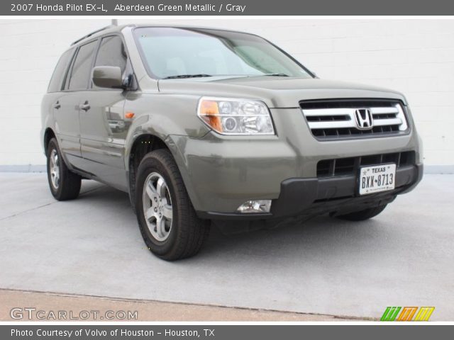 2007 Honda Pilot EX-L in Aberdeen Green Metallic