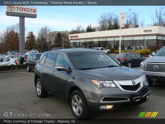2011 Acura MDX Technology in Polished Metal Metallic