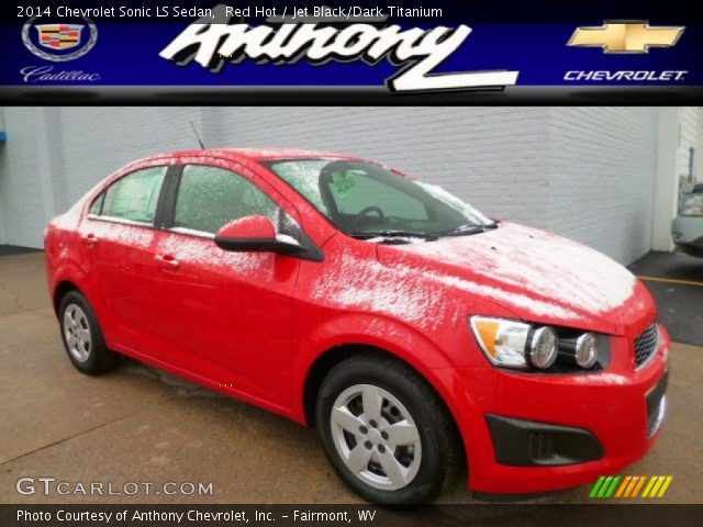 2014 Chevrolet Sonic LS Sedan in Red Hot